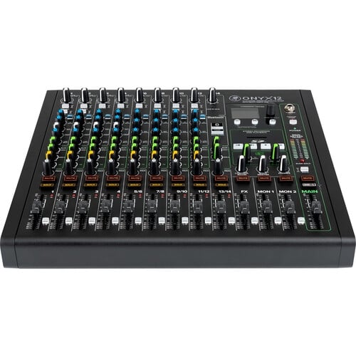 Mackie ONYX12 Multitrack USB With 12-Channel Premium Analog Mixer