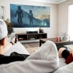 VAVA Chroma 2000 Lumens XPR 4K UHD Ultra-Short Throw Laser DLP Smart Home Theater Projector