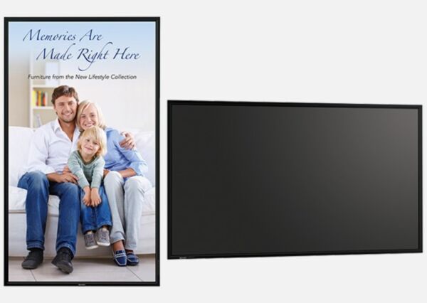 SHARP 24/7 Operation Class Full HD Commercial LCD Monitor 80