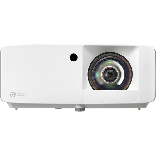 Optoma UHZ35ST 4K UHD Short-Throw Laser Projector – 3,500 Lumens, HDR10, 4ms Gaming