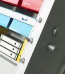 Chubbsafe Archive M-880 Protection Against Burglary and Fire with 4 Shelves & Key lock Security Cabinet