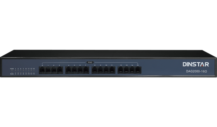 Dinstar DAG2000-16O FXO VoIP Gateway