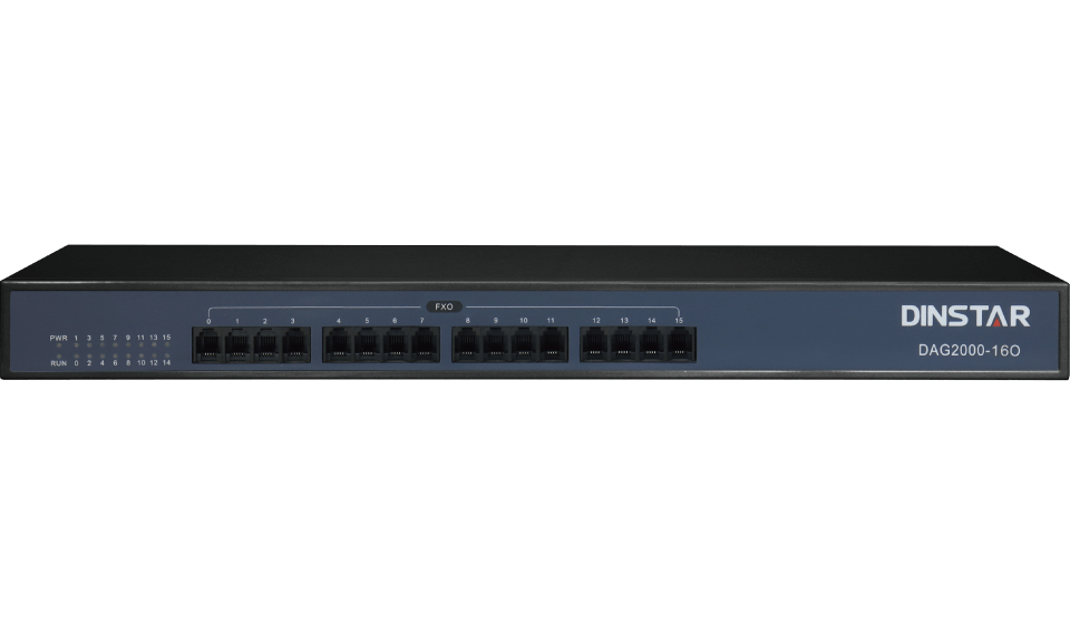 Dinstar DAG2000-16O FXO VoIP Gateway