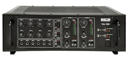 Ahuja TZA7000 USB/SD 6-Microphone & 2-Aux input PA Amplifier