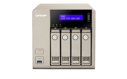 QNAP TVS-463 (TVS-463-8G) (AMD 2.4, 8GB, QTS 4.1)