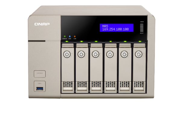 QNAP TVS-663 (TVS-663-8G) (AMD 2.4, 8GB, QTS 4.1)