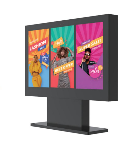 Marvel MWE989 outdoor triple-screen drive-thru menu board