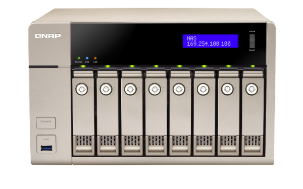 QNAP TVS-863 (TVS-863-8G) (AMD 2.4, 8GB, QTS 4.1)