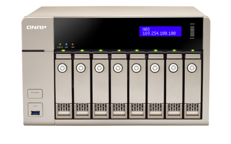 QNAP TVS-863 (TVS-863-8G) (AMD 2.4, 8GB, QTS 4.1)