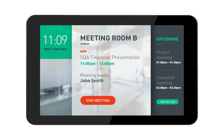 Philips T-Line 10BDL4551T/00 10-inch room booking panel with touchscreen