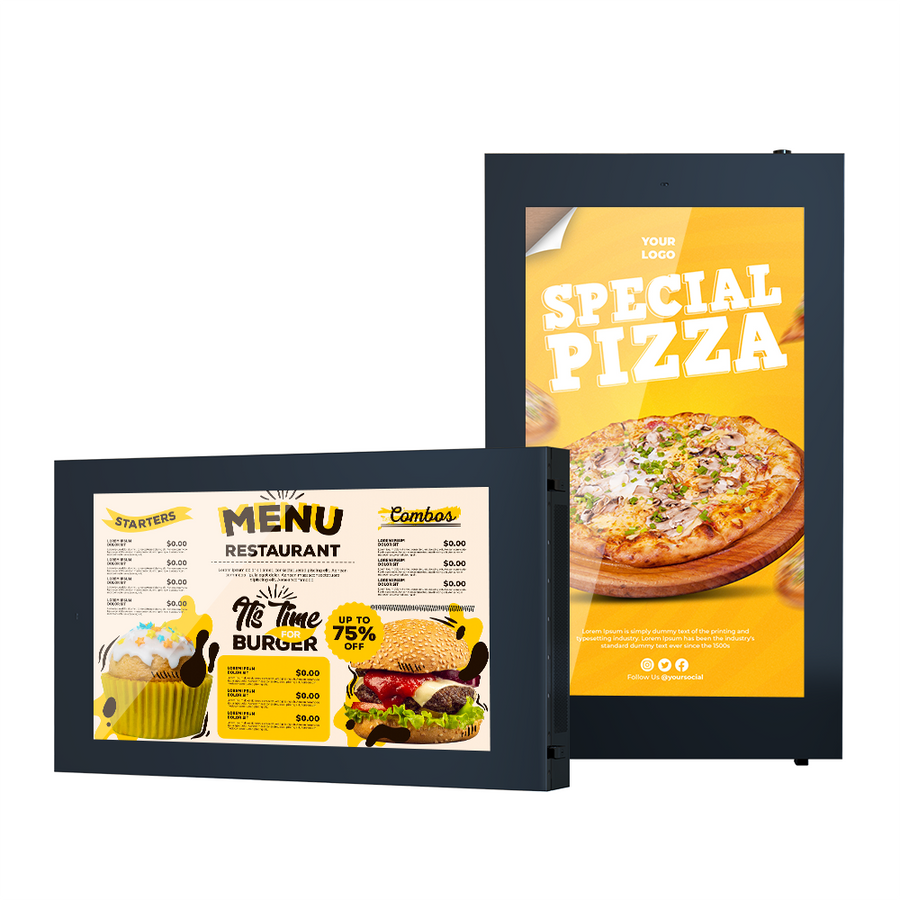 Marvel MWE863 2-in-1 outdoor wall-mounted and free-standing digital signage