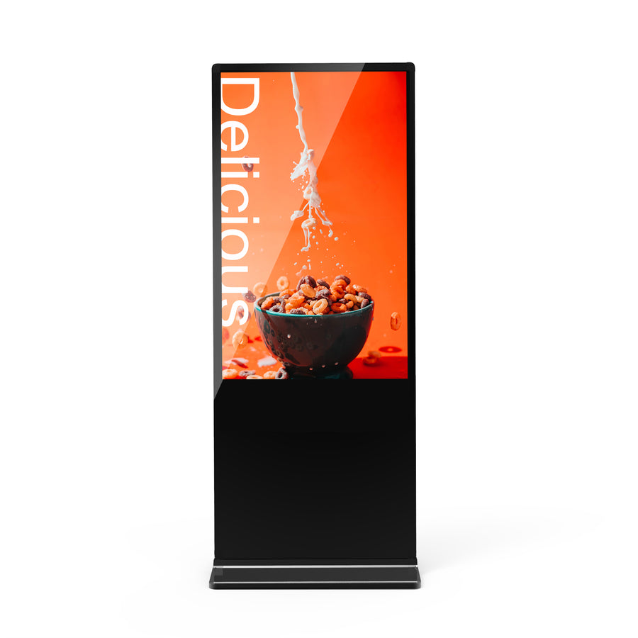 Marvel MWE813 floor-standing touch screen digital signage display