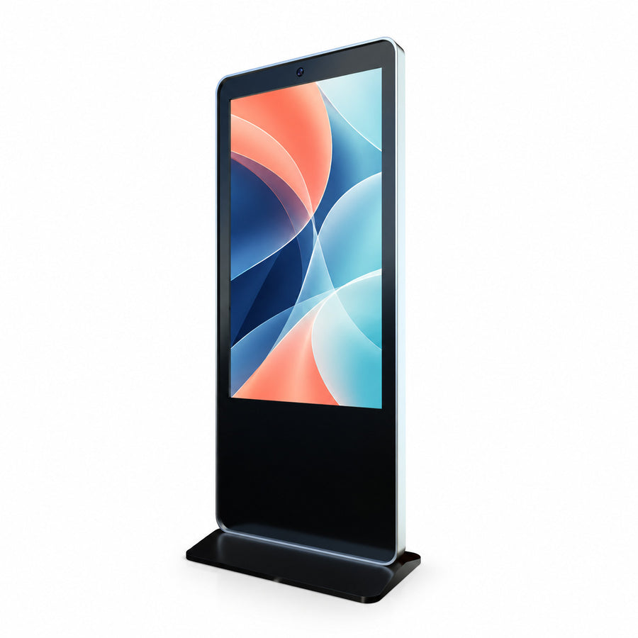 Marvel MWE821 slim floor-standing digital signage display