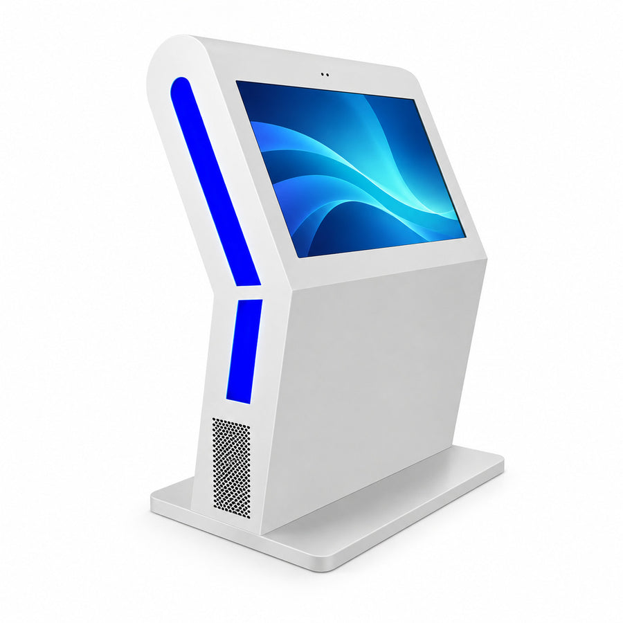 Marvel MWE601 outdoor interactive kiosk with LED light and touch screen