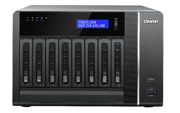 QNAP TVS-EC880 (TVS-EC880-E3-8G) (Xeon E3, 8GB, QTS 4.1)