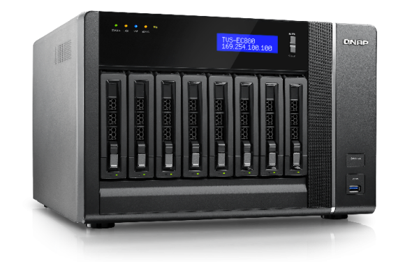 QNAP TVS-EC880 (TVS-EC880-E3-8G) (Xeon E3, 8GB, QTS 4.1)