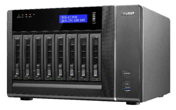 QNAP TVS-EC880 (TVS-EC880-E3-8G) (Xeon E3, 8GB, QTS 4.1)