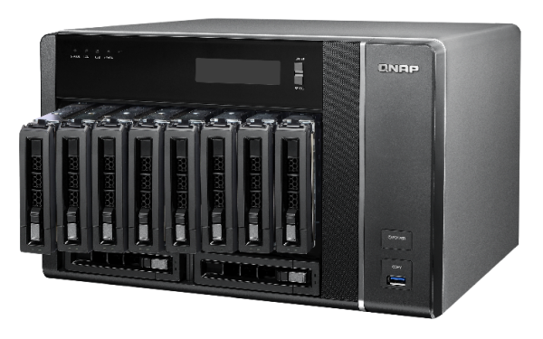 QNAP TVS-EC1080 (TVS-EC1080-E3-8G) (Xeon E3, 8GB, QTS 4.1)