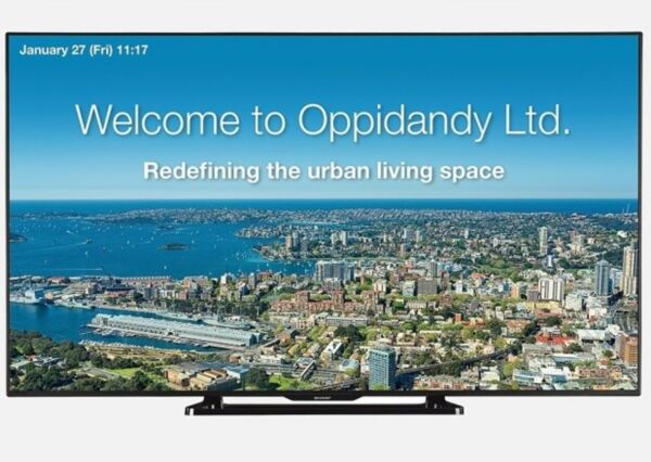 SHARP FULL HD Slim Bezel Professional Display 70
