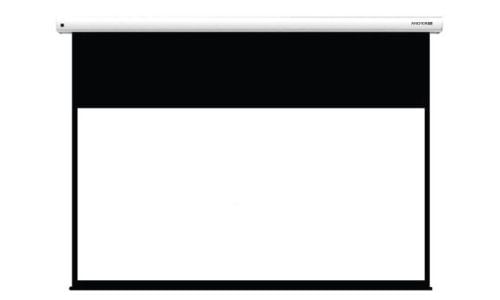 Anchor ANUBES123WWM-Pro 123″ Motorised Screen – Matte White, Quiet Tubular Motor