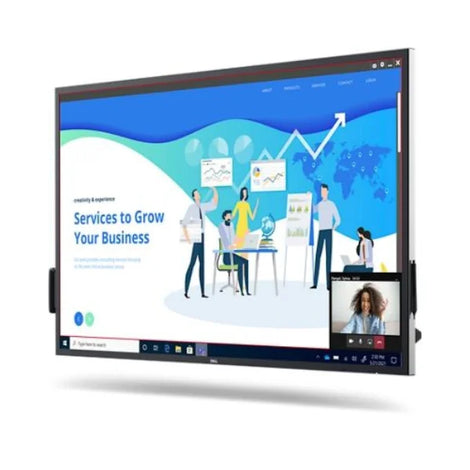 Dell 86" 4K Interactive Touch Monitor – Professional-Grade Display for Scalable Collaboration