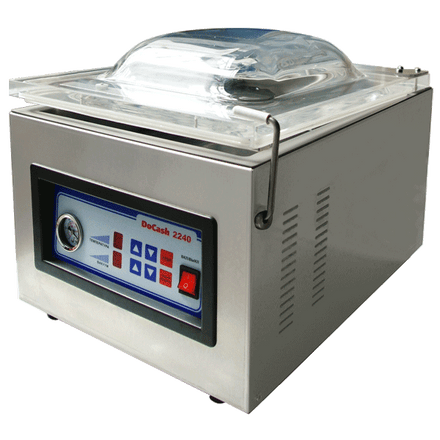 DoCash 2240 Single Block Banknote Packer, SKU DoCash 2240 – Professional Banknote Packaging Machine