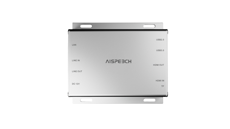 AISPEECH MT100 AI audio-visual tracking box with HDMI and USB ports