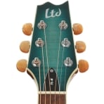 ESP LTL6FMAQMB LTD TL-6 Thinline Acoustic Aqua Marine Burst Finish Guitar