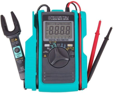 Kyoritsu Model 2012r Digital Multimeter with AC/DC Clamp Sensor