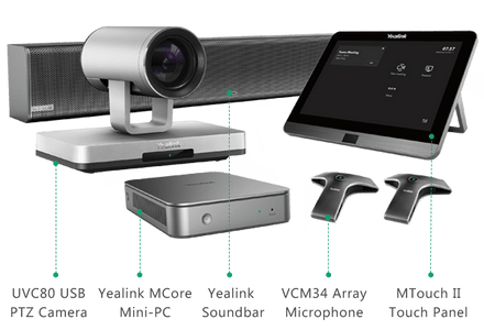 Yealink MVC800 II video conferencing system for Microsoft Teams Rooms