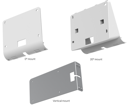 Yealink RoomPanel Plus Mount Kits for walls and glass