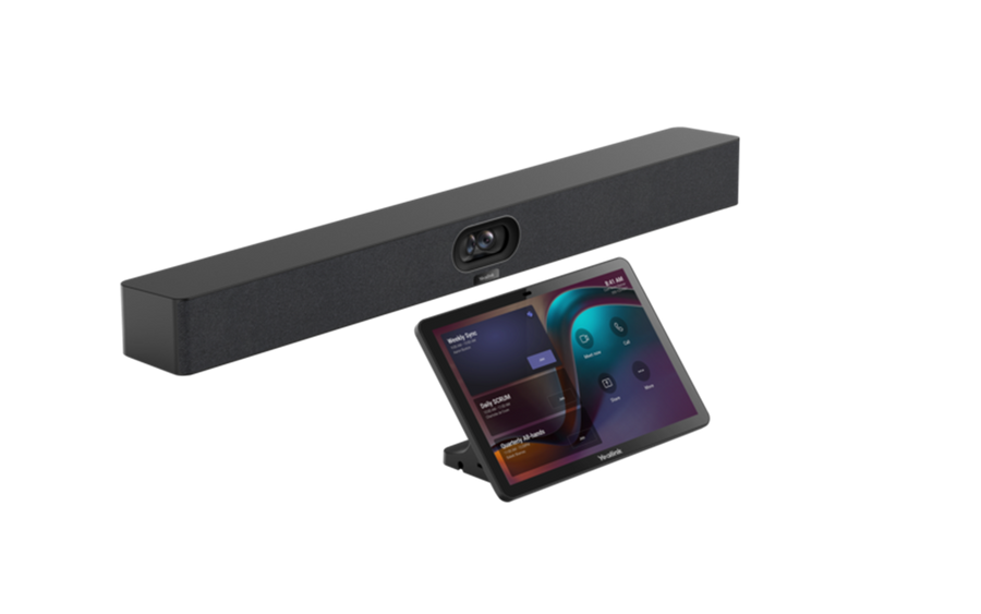 Yealink MeetingBar A40 all-in-one video conferencing bar with two tele cameras