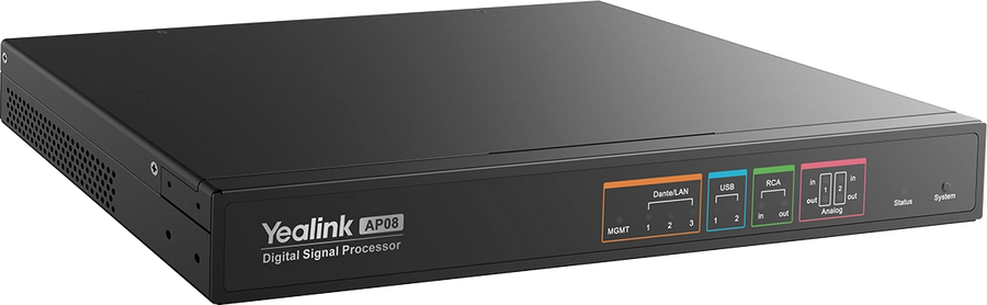 Yealink AP08 16x16 Dante audio DSP