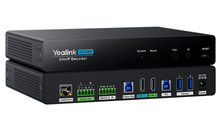 Yealink DE300 AVoIP decoder