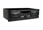Tascam 202MKVII Double Cassette Deck with USB Port