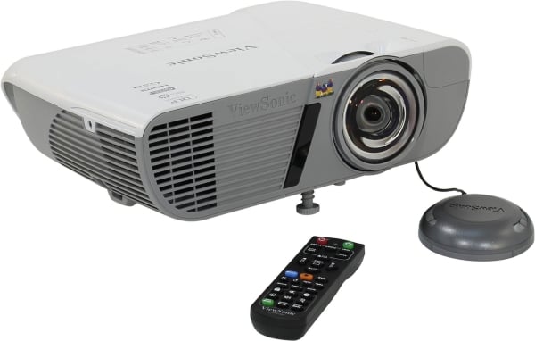 ViewSonic PJD6552LWS DLP Projector – 3,500 Lumens, WXGA, Short Throw