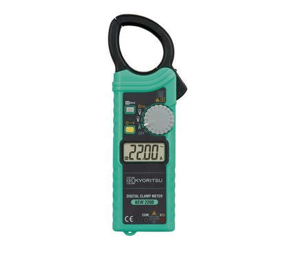 Kyoritsu Model 2200R AC True RMS Digital Clamp Meter