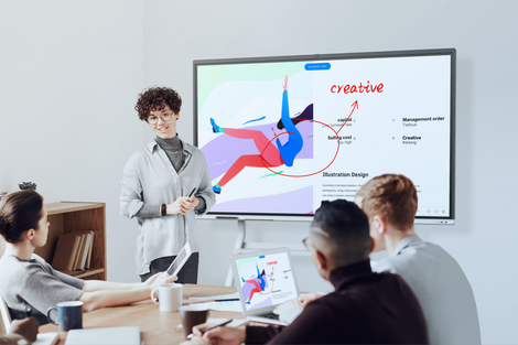 MAXHUB 86 inch V5 Vogue Series Interactive Display – Model V75FA