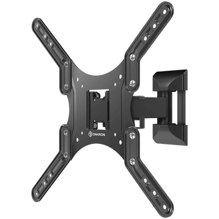 Prestigio ONKRON Full Motion TV Wall Mount for 26 to 65-inch Flat Panel TVs Digital Panels 35 kg Black - M2-B