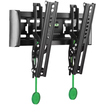 Prestigio ONKRON Tilting TV Wall Mount for 17 to 43-inch Flat Panel TVs Digital Panels 36,4 kg Black - TM4-B