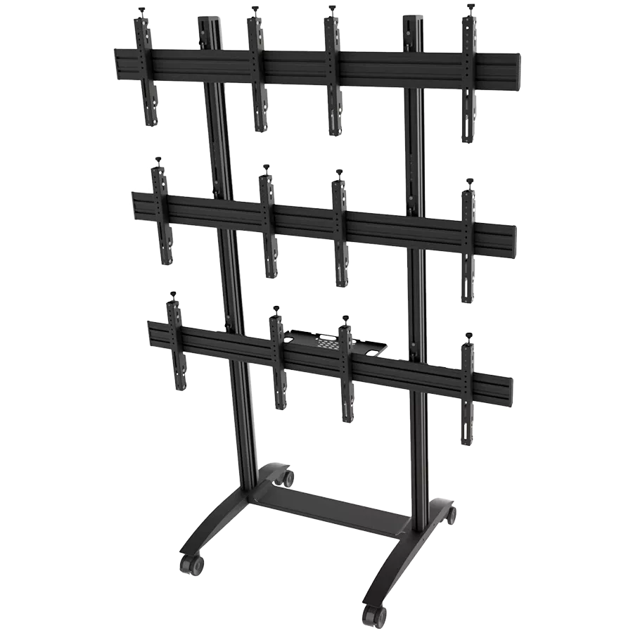 Prestigio EDBAK Video wall trolley, modular 2x3, for screens 50-57" landscape - WWTR-VWTA2357-L