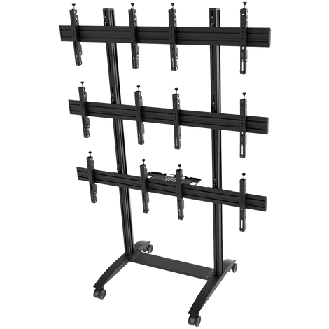 Prestigio EDBAK Video wall trolley, modular 2x3, for screens 50-57" landscape - WWTR-VWTA2357-L