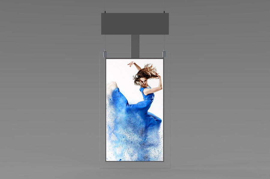 Trend 43 inch Full HD Dual-Sided Hanging Display – TD-43DHDTF