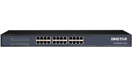 DAG2000-24S(GE) Analog VoIP Gateway
