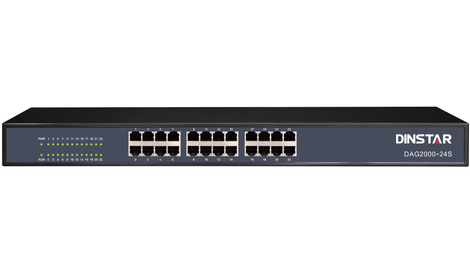 DAG2000-24S(GE) Analog VoIP Gateway