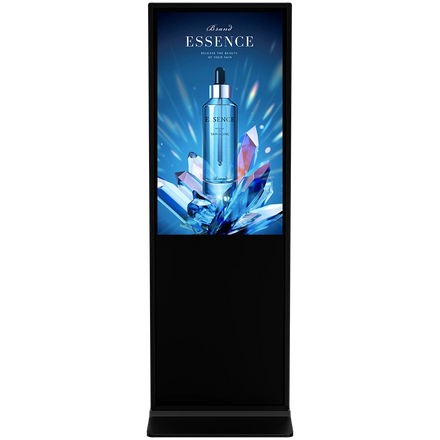 Prestigio PSTI43A1S0 43-inch 4K vertical indoor digital signage totem