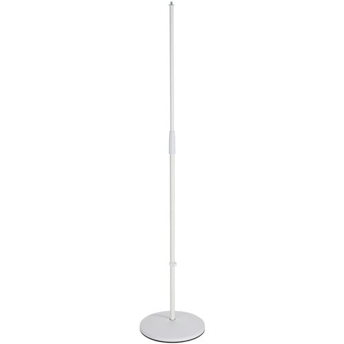 K&M Round Base Straight Microphone Stand