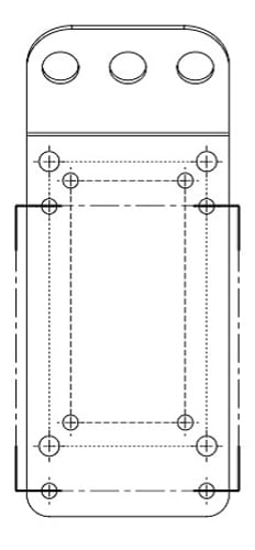 JBL MTC-CBT-SUS3-WH Suspension Bracket For CBT Speakers (White)
