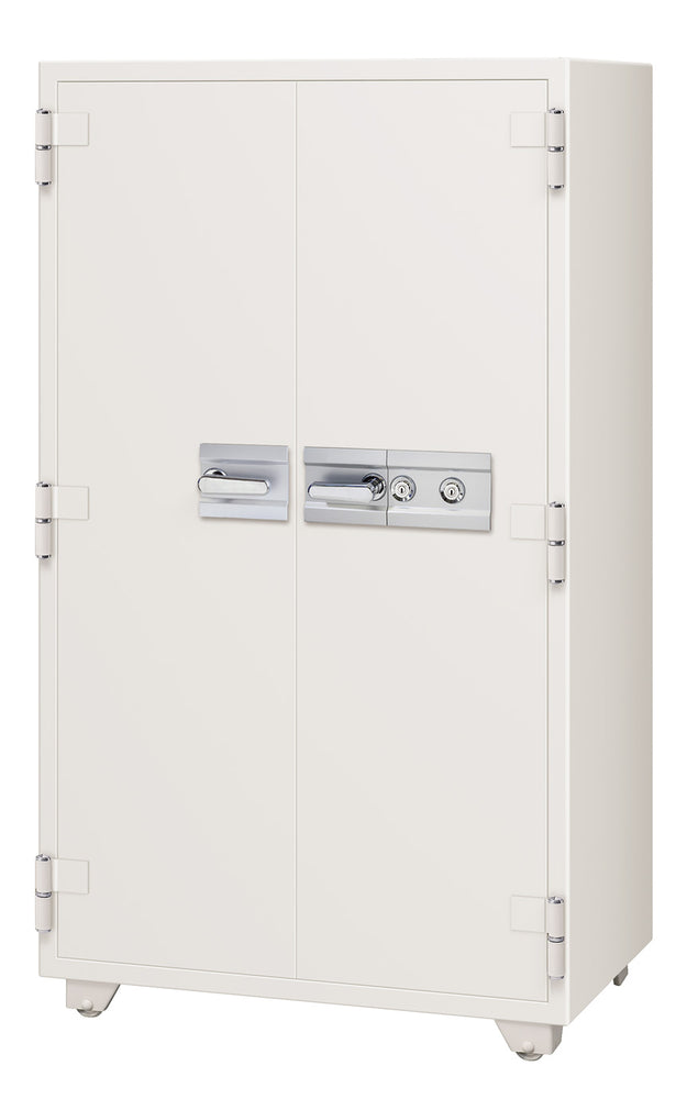 EIKO 2D-203CKG Extra Large Two-Door Fire-Resistant Commercial Safe, Classic Key Lock