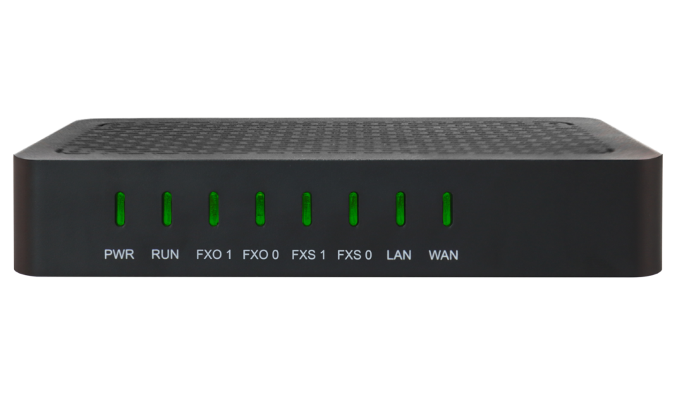 Dinstar DAG1000-2S2O Hybrid VoIP Gateway